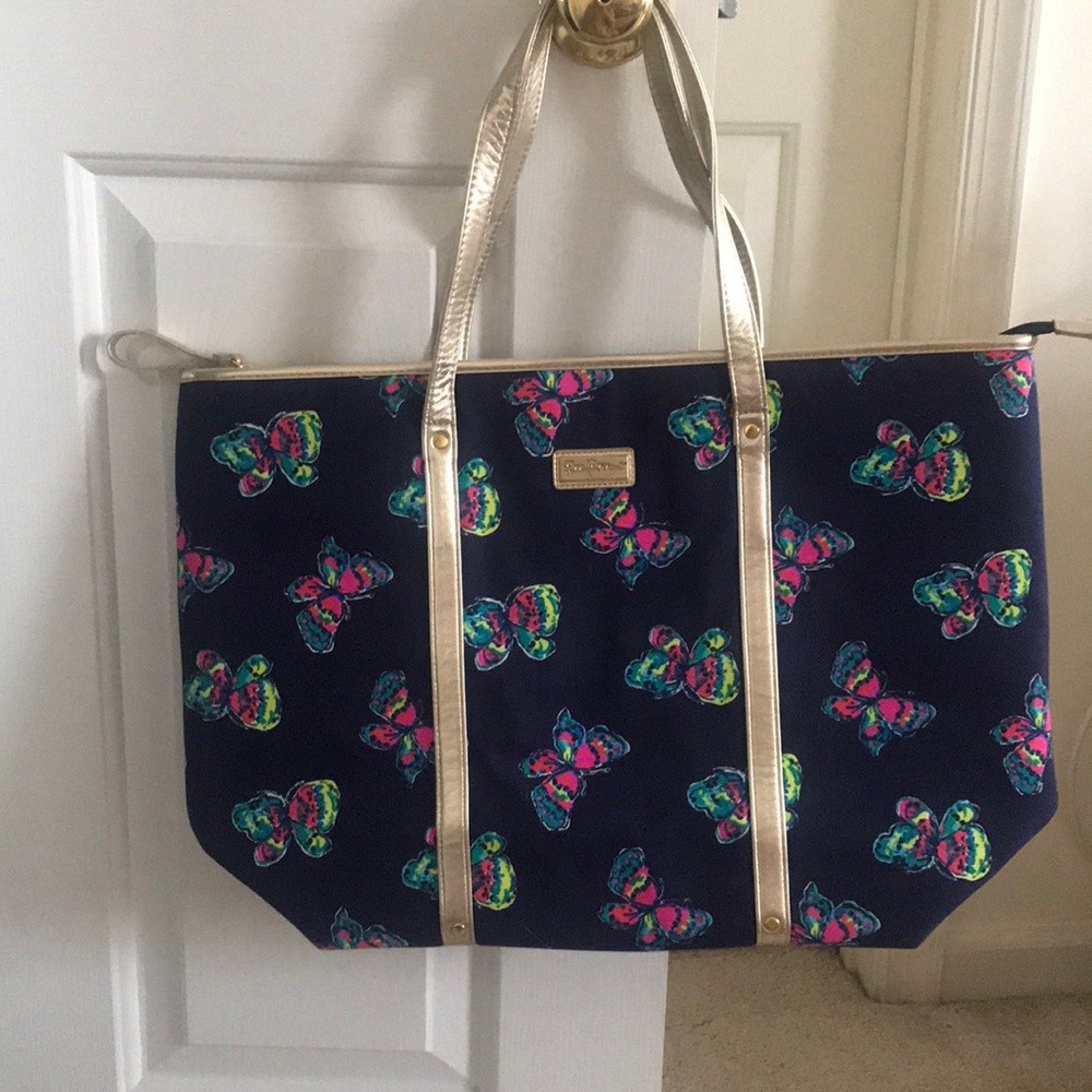 Lilly Pulitzer 🦋 Laptop case/tote